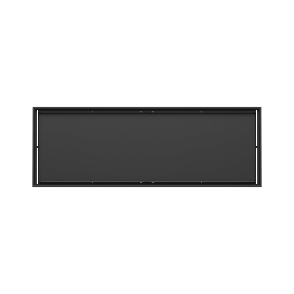 22x64 Classic floor register, top-down view