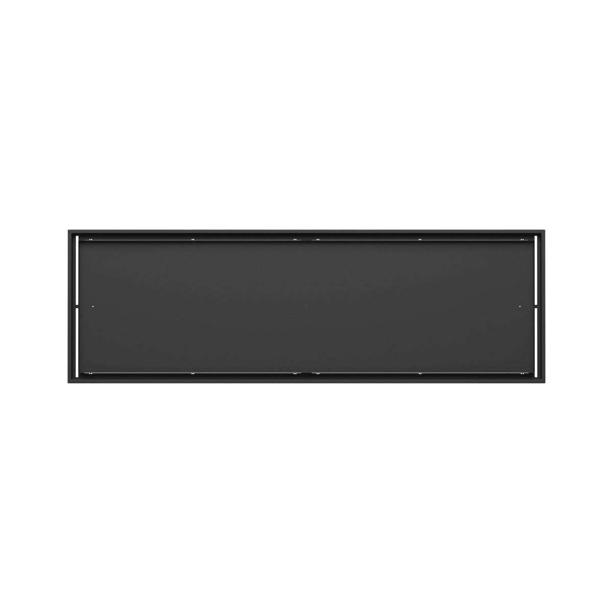 22x70 Classic floor register, top-down view