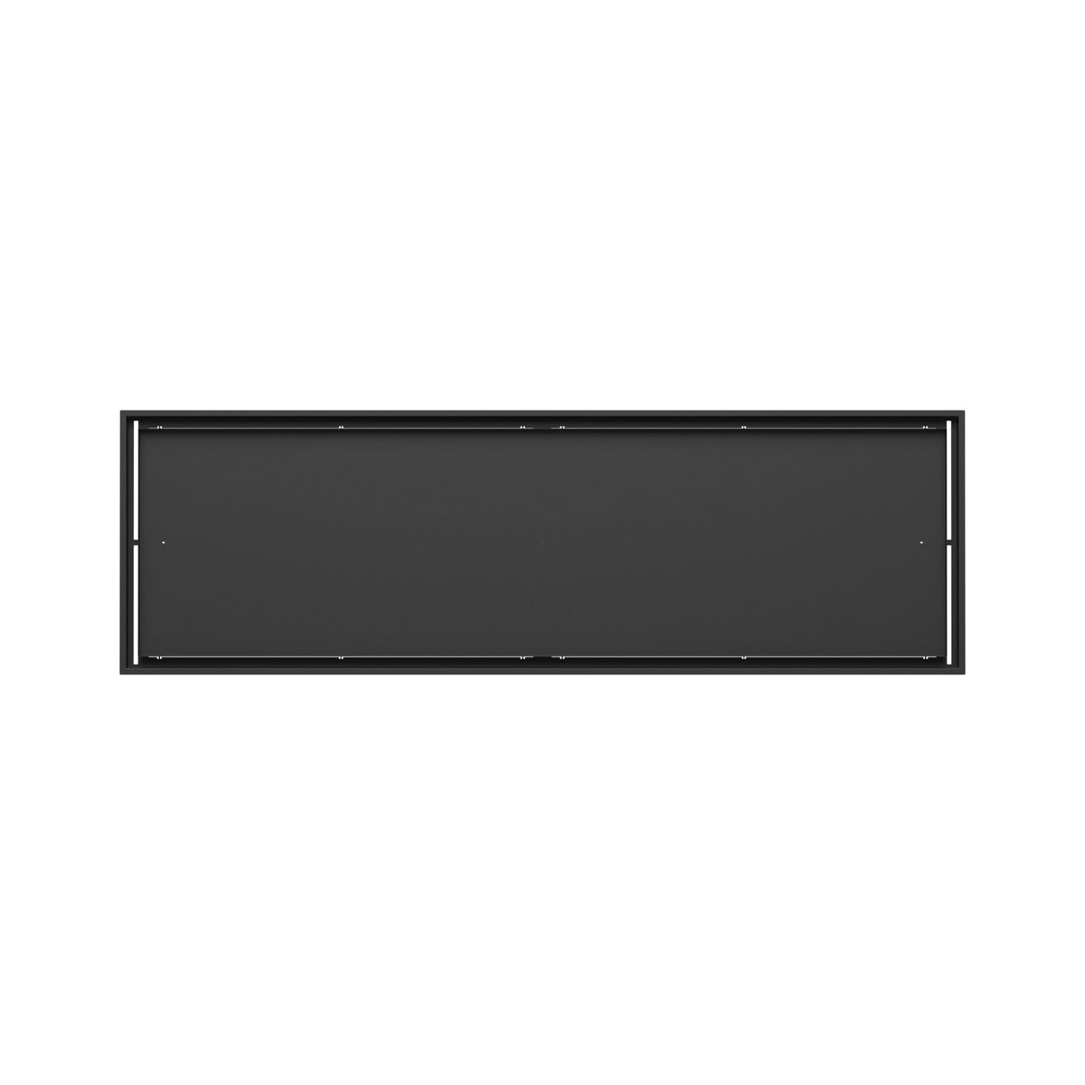 22x72 Classic floor register, top-down view