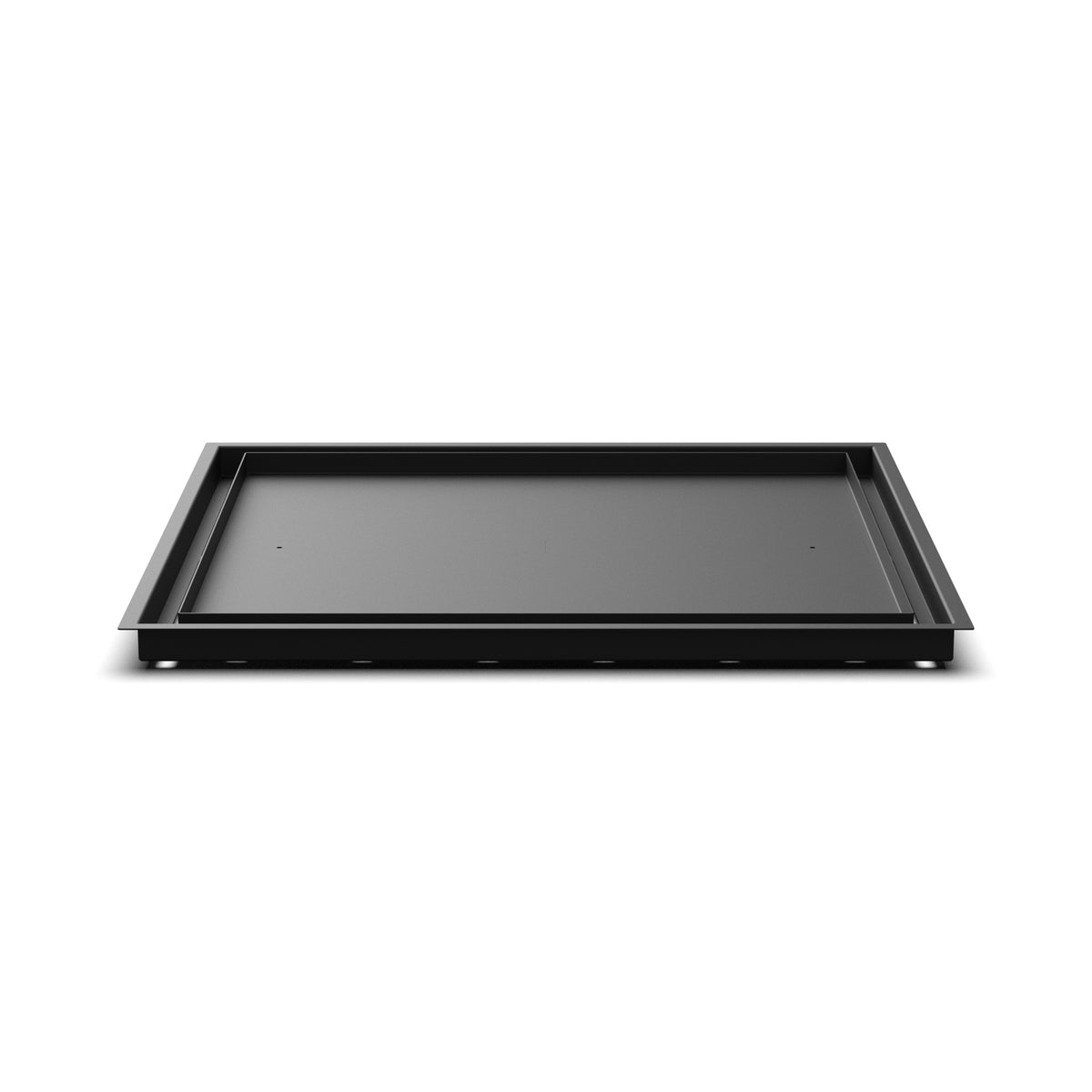 23x24 Classic floor register, side profile view