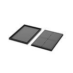 23x35 Classic floor register, front and back views side by side