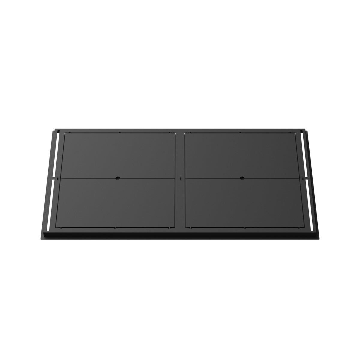 23x44 Classic floor register, back view