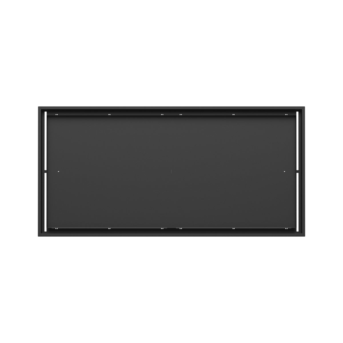 23x48 Classic floor register, top-down view