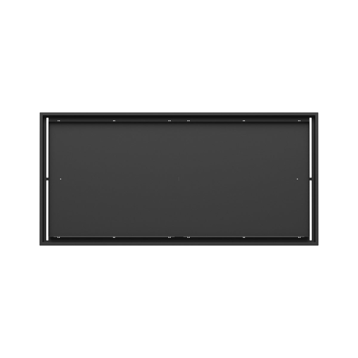 23x49 Classic floor register, top-down view