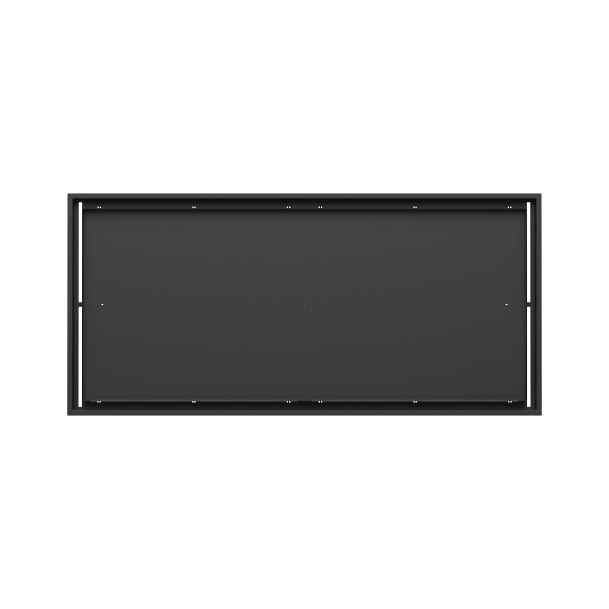 23x50 Classic floor register, top-down view