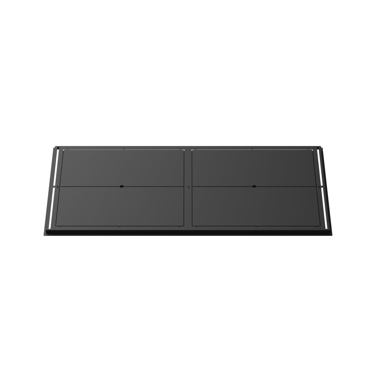 23x57 Classic floor register, back view
