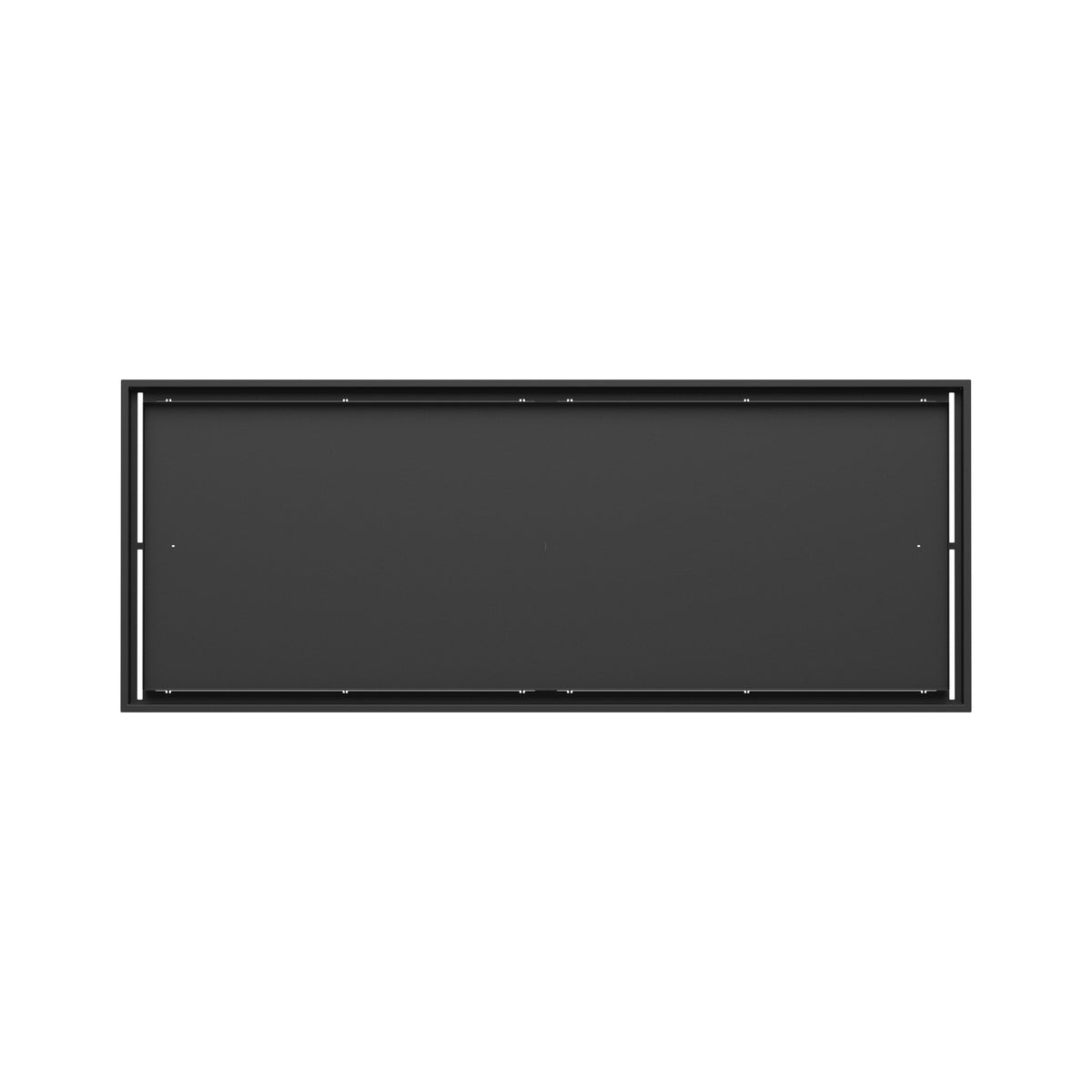 23x60 Classic floor register, top-down view