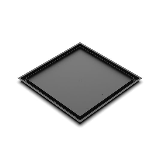 24x24 Classic floor register, diagonal view