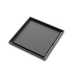 24x24 Classic floor register, quarter view
