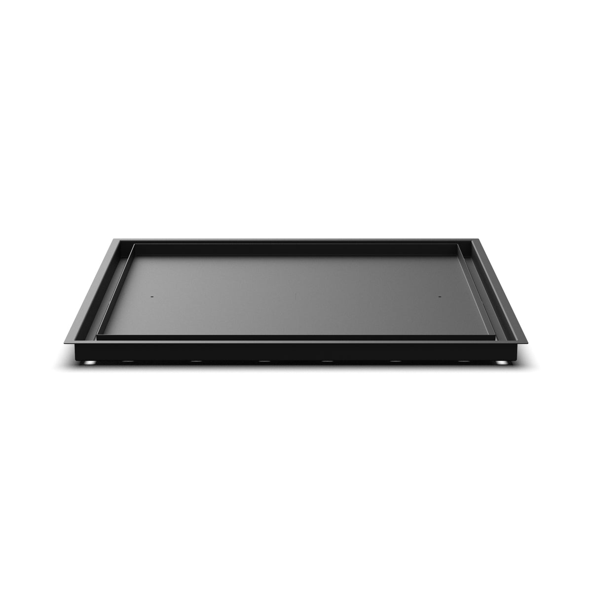 24x24 Classic floor register, side profile view