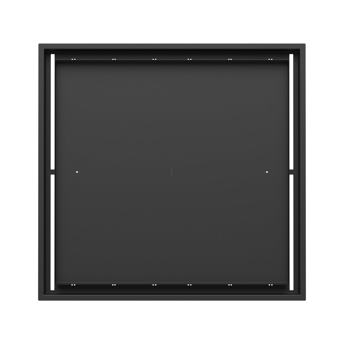 24x25 Classic floor register, top-down view
