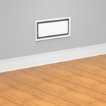 24x50.5 - Wall Vent - Modern Vent Cover - Return Air Vent - TRM Metal 50.5x24 - TRM Metal Products
