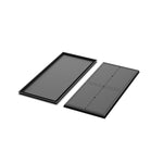 24x53 Classic floor register, front and back views side by side