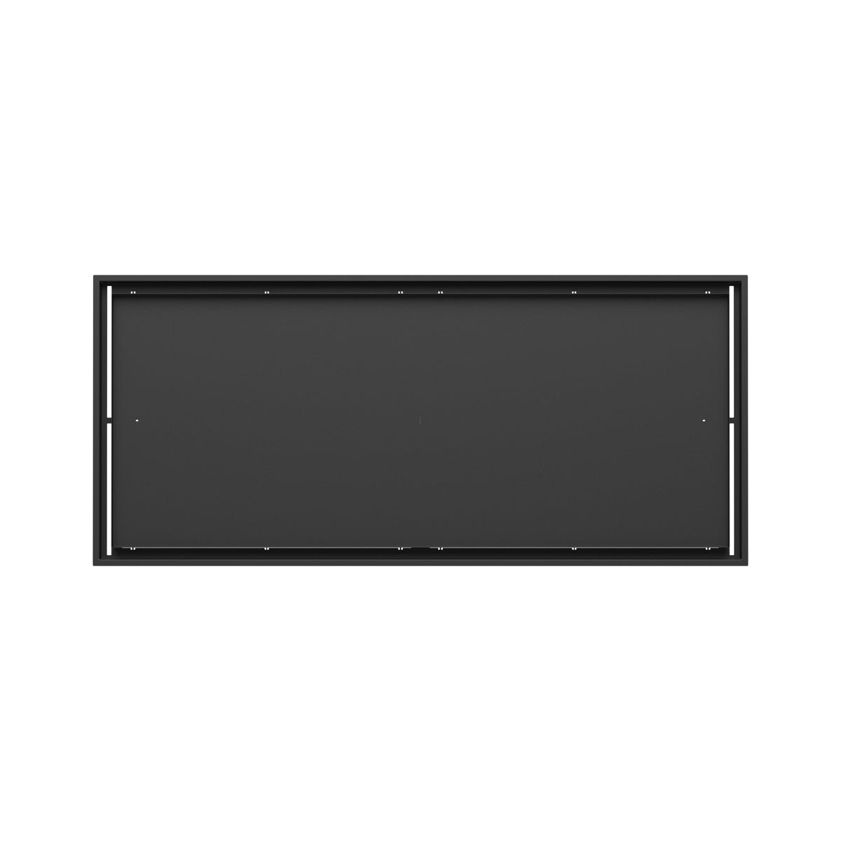 24x55 Classic floor register, top-down view