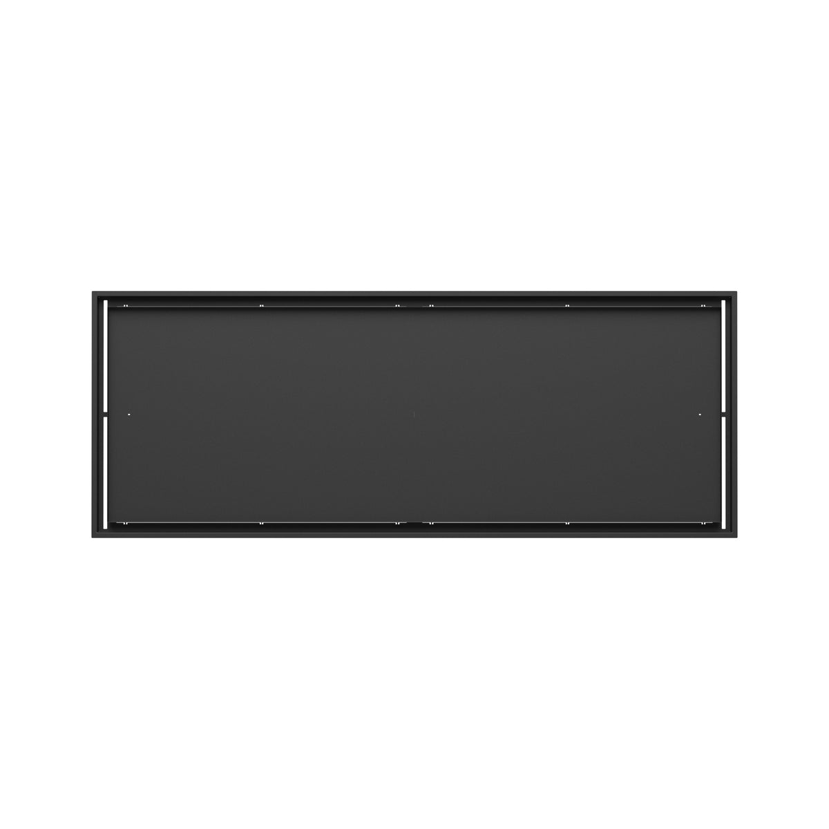 24x64 Classic floor register, top-down view