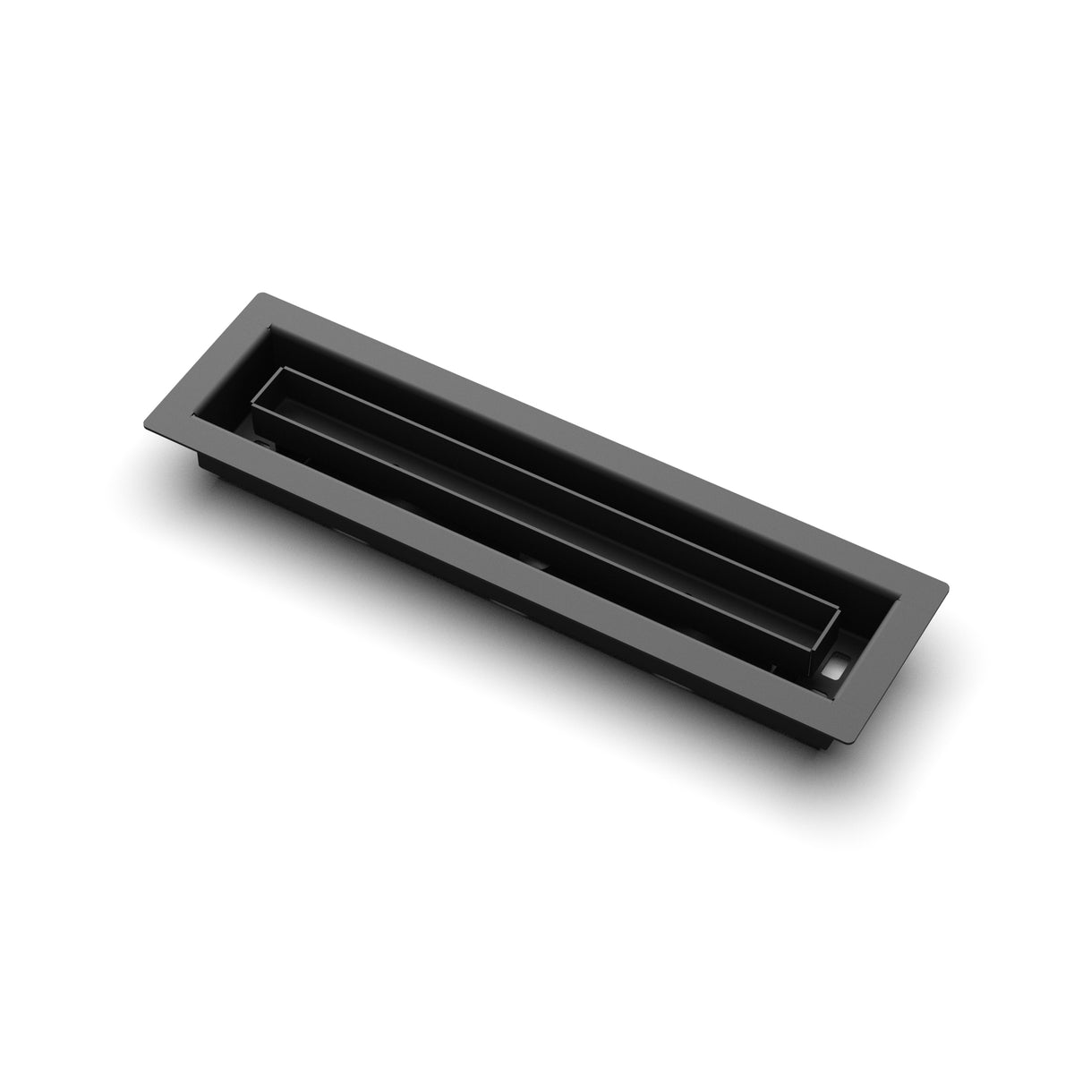 2x10 Classic floor register, quarter view