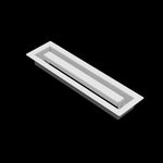 2x10 ZenFlow floor register, white