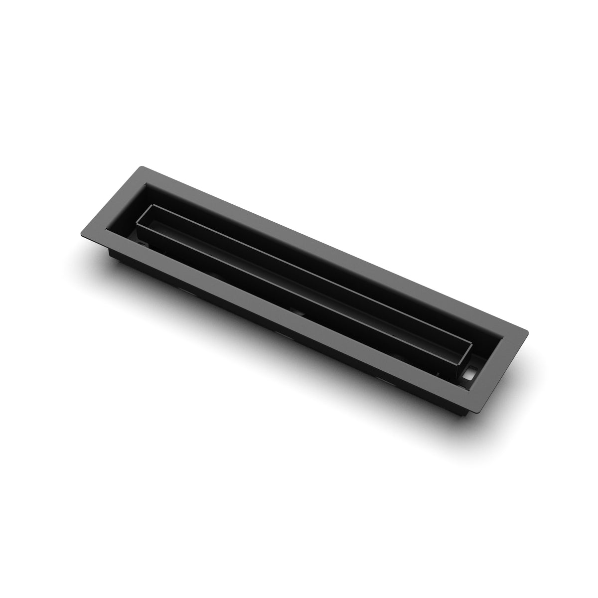 2x11 Classic floor register, quarter view
