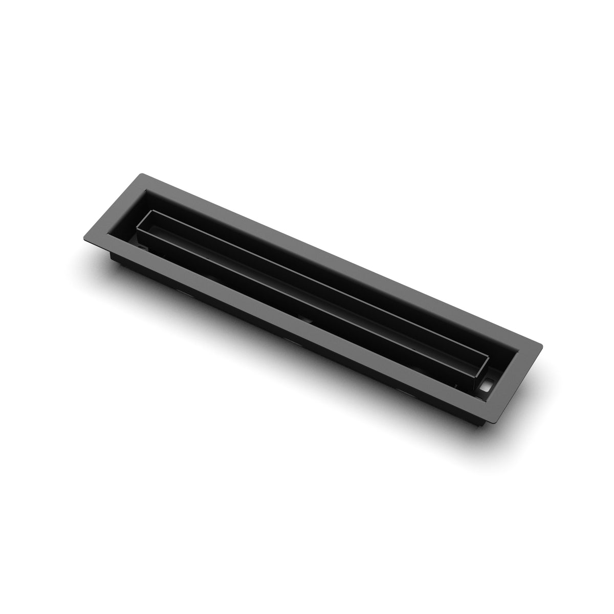 2x12 Classic floor register, quarter view