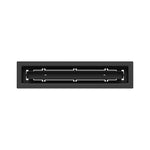 2x12 Classic floor register, top-down view