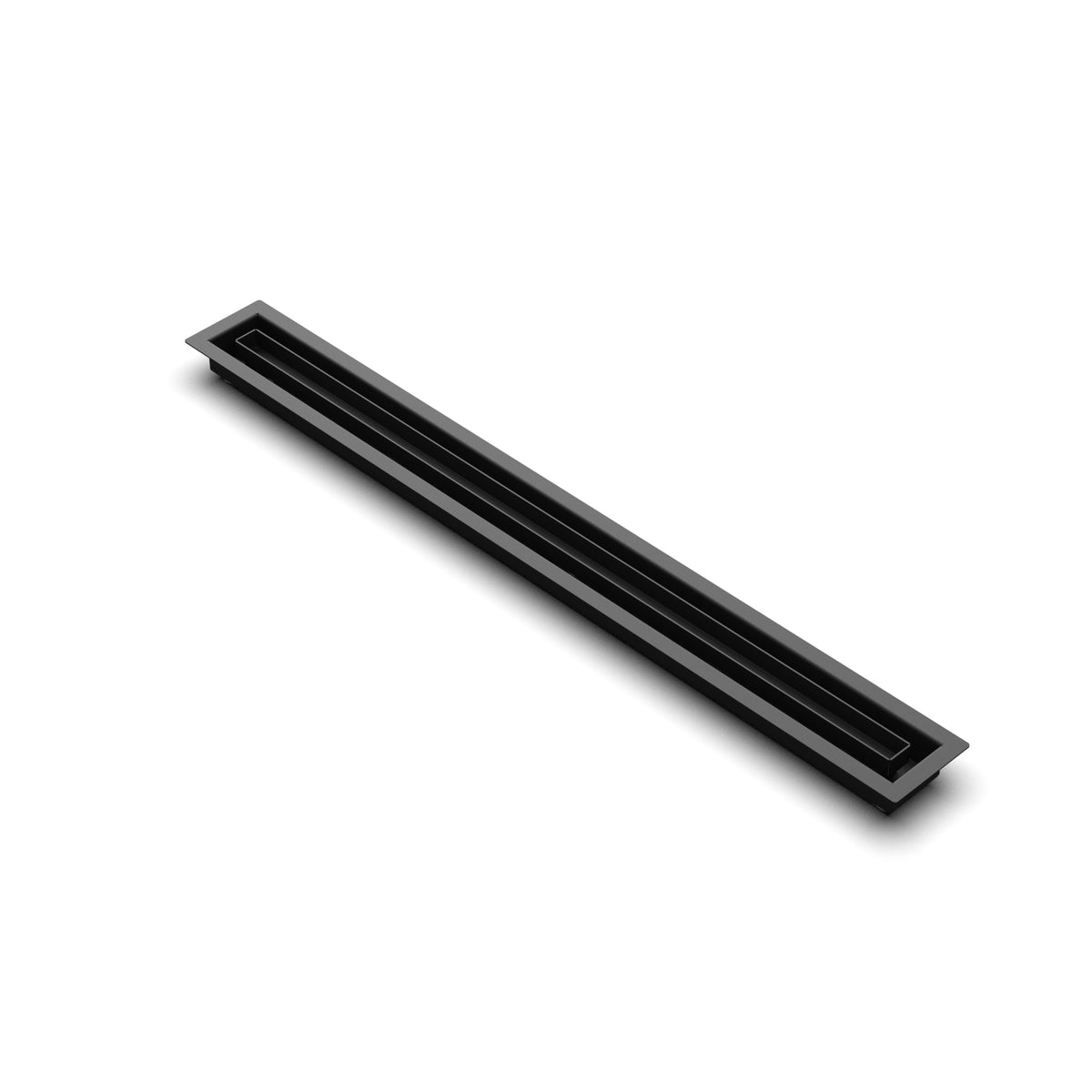 2x27 Classic floor register, diagonal view