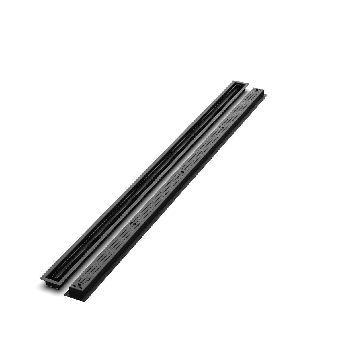 2x62 Classic floor register, front and back views side by side