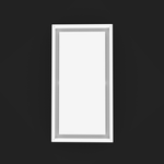 8.5x12 - Modern-Ceiling-Vent Cover-TRM Metal -  12x8.5