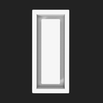 10x32.5 - Wall Vent - Modern Vent Cover -  Return Air Vent - TRM Metal  32.5x10