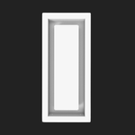 9x21.5 - Wall Vent - Modern Vent Cover -  Return Air Vent - TRM Metal  21.5x9