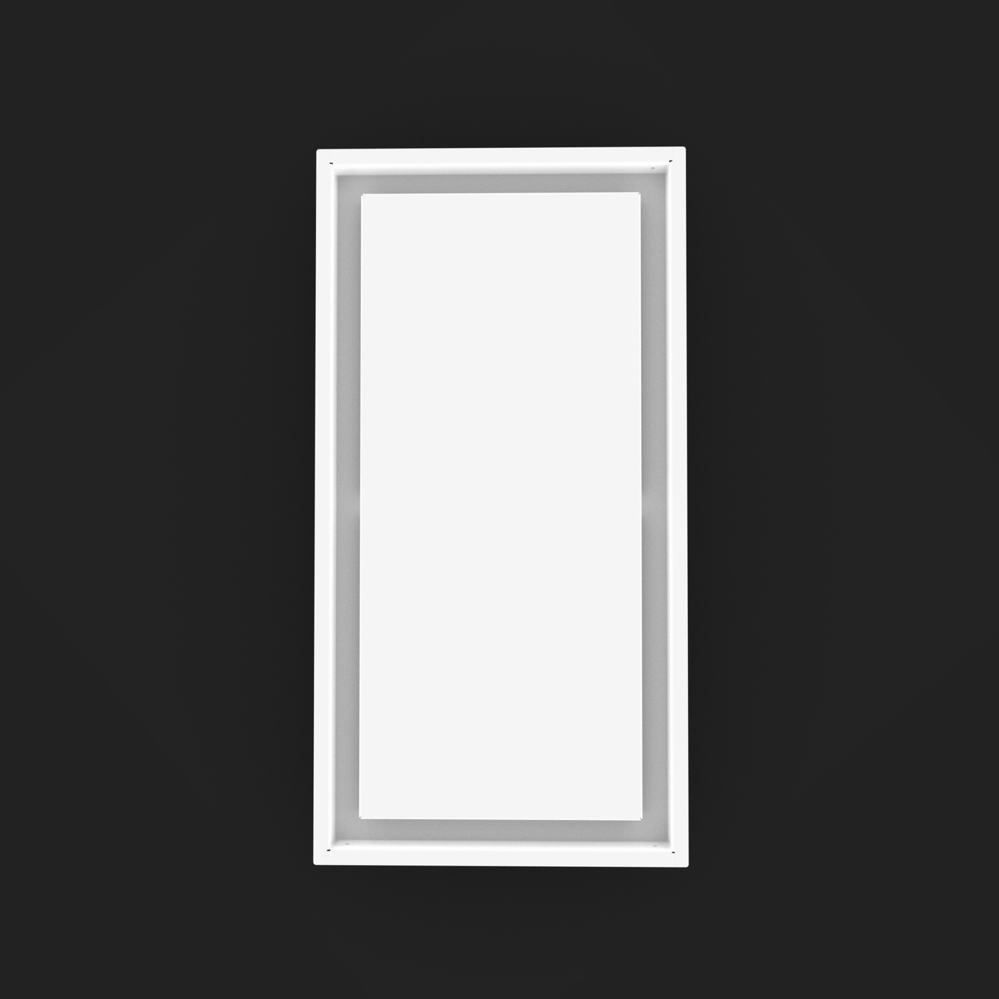 6.5x10 - Modern-Ceiling-Vent Cover-TRM Metal -  10x6.5