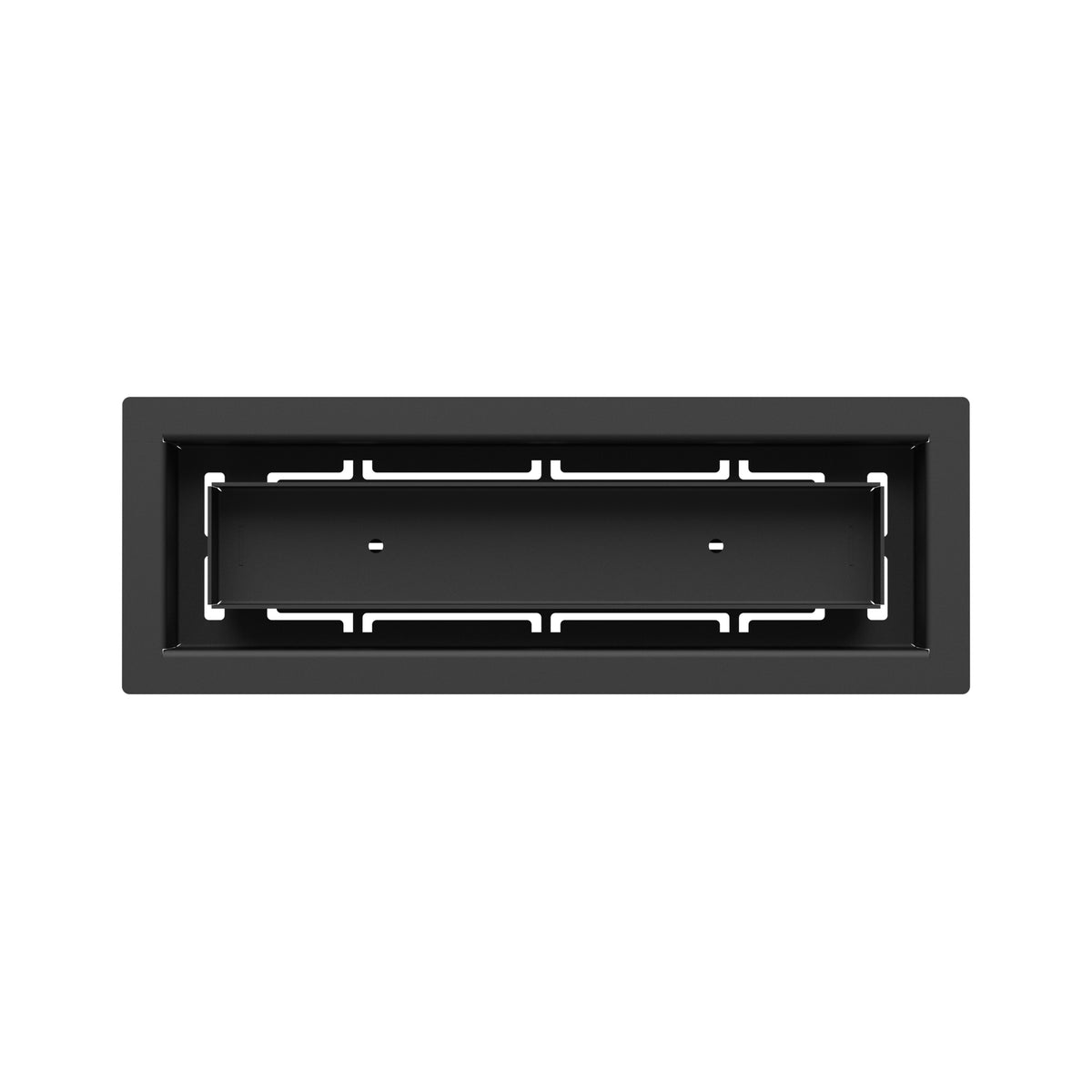 3x10 Classic floor register, top-down view