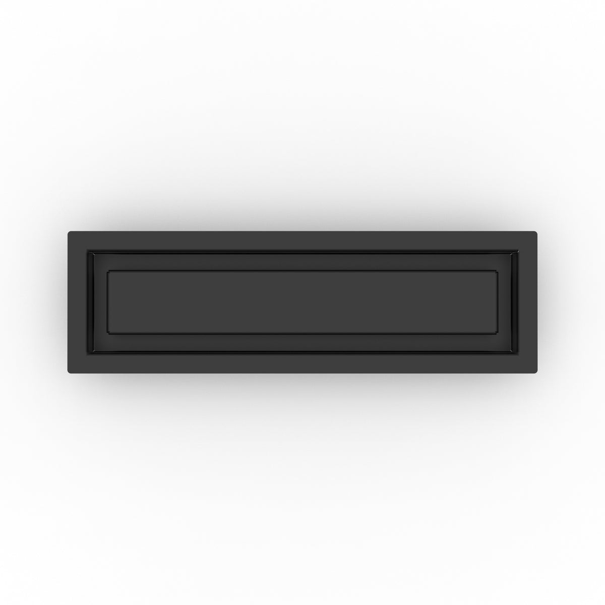 3x12 ZenFlow floor register, top-down view
