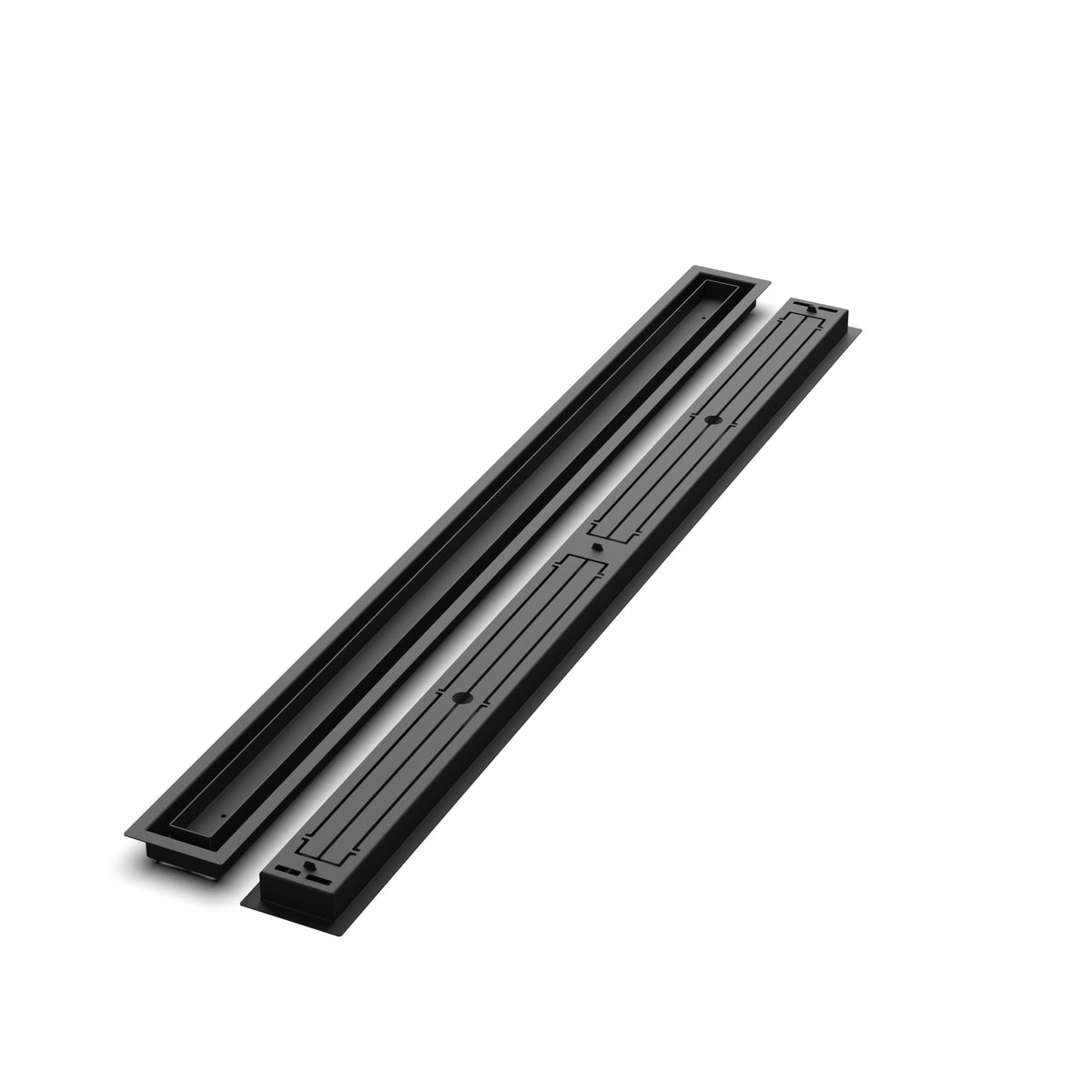 3x46 Classic floor register, front and back views side by side