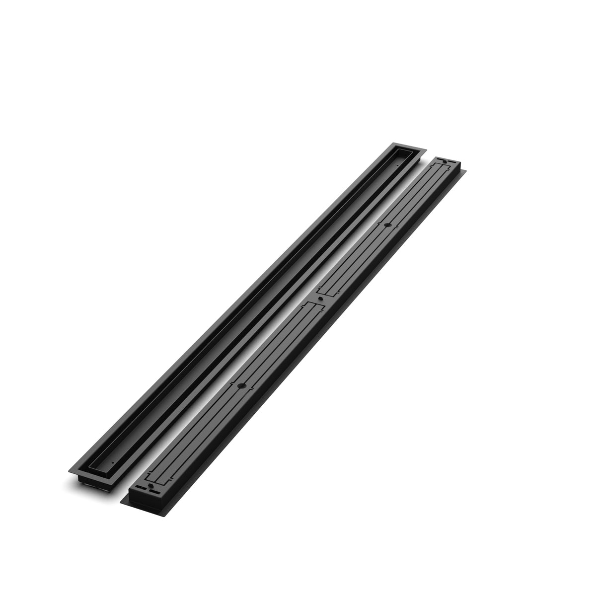 3x60 Classic floor register, front and back views side by side