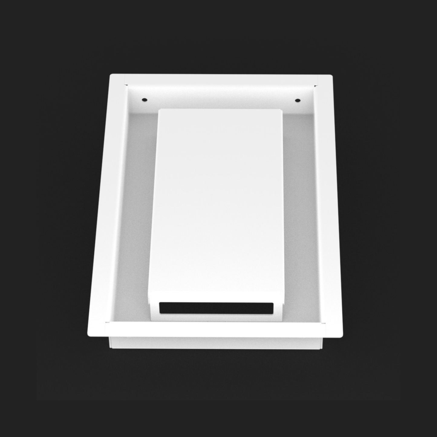 10.5x55 - Modern-Ceiling-Vent Cover-TRM Metal -  55x10.5