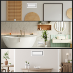 10x54.5 - Wall Vent - Modern Vent Cover -  Return Air Vent - TRM Metal  54.5x10