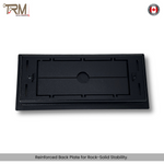 4x10 Classic Drop-in Air Vent, Flush Floor-Matching, All Metal, Floor Vent Cover (10x4)