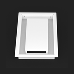 13.5x62 - Modern-Ceiling-Vent Cover-TRM Metal -  62x13.5