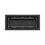 4x10 Classic floor register, top-down view