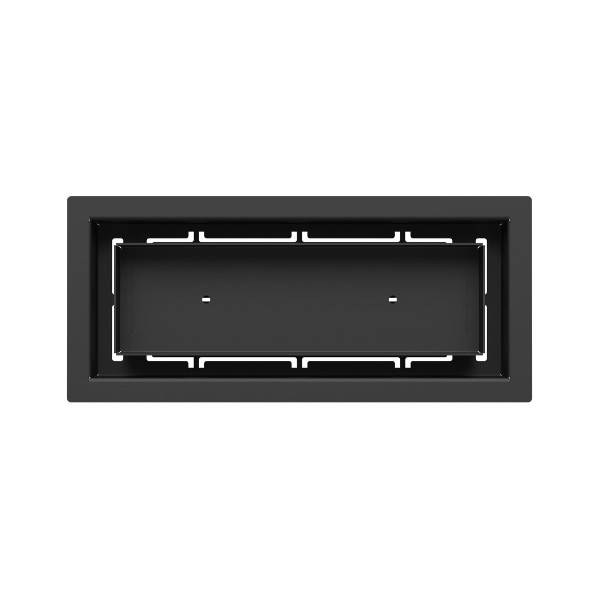 4x10 Classic floor register, top-down view
