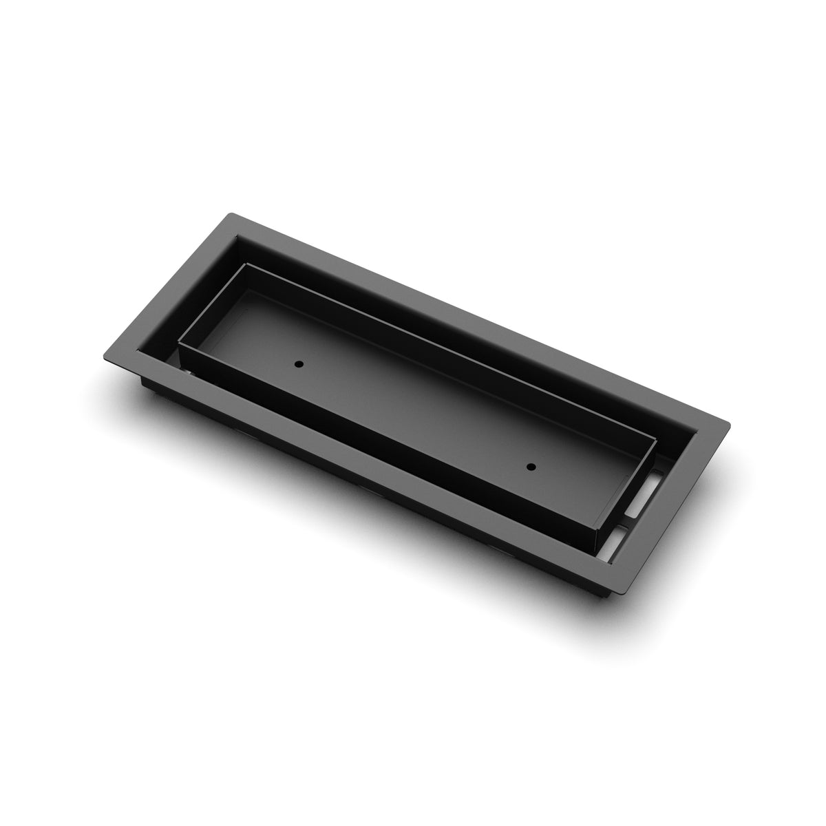 4x11 Classic floor register, quarter view