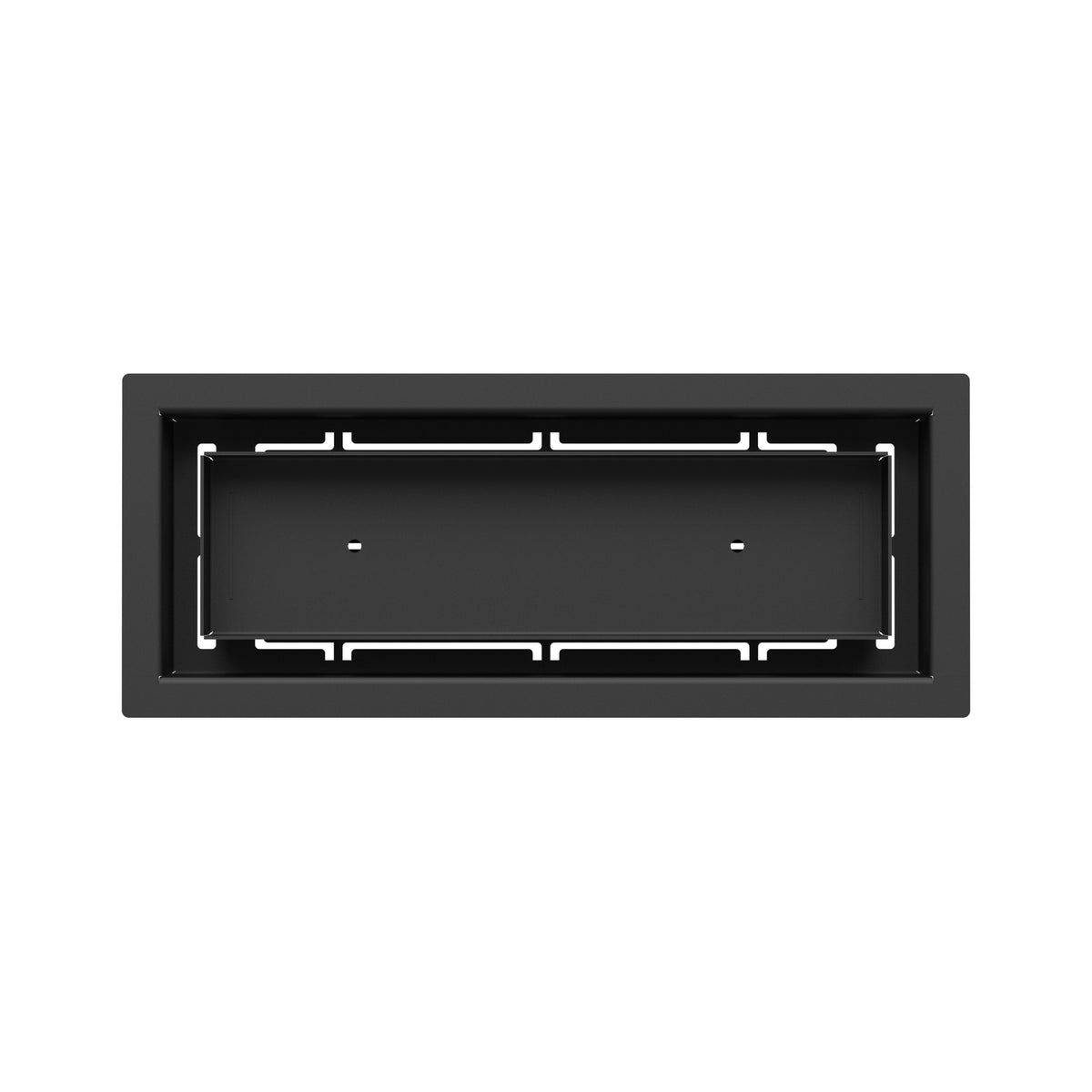 4x11 Classic floor register, top-down view