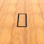 4x10 Undermount Air Vent, Floor-Matching, All Metal, Flush Floor Vent Cover (10x4)