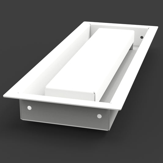 4x12 - Wall Vent - Modern Vent Cover -  Return Air Vent - TRM Metal