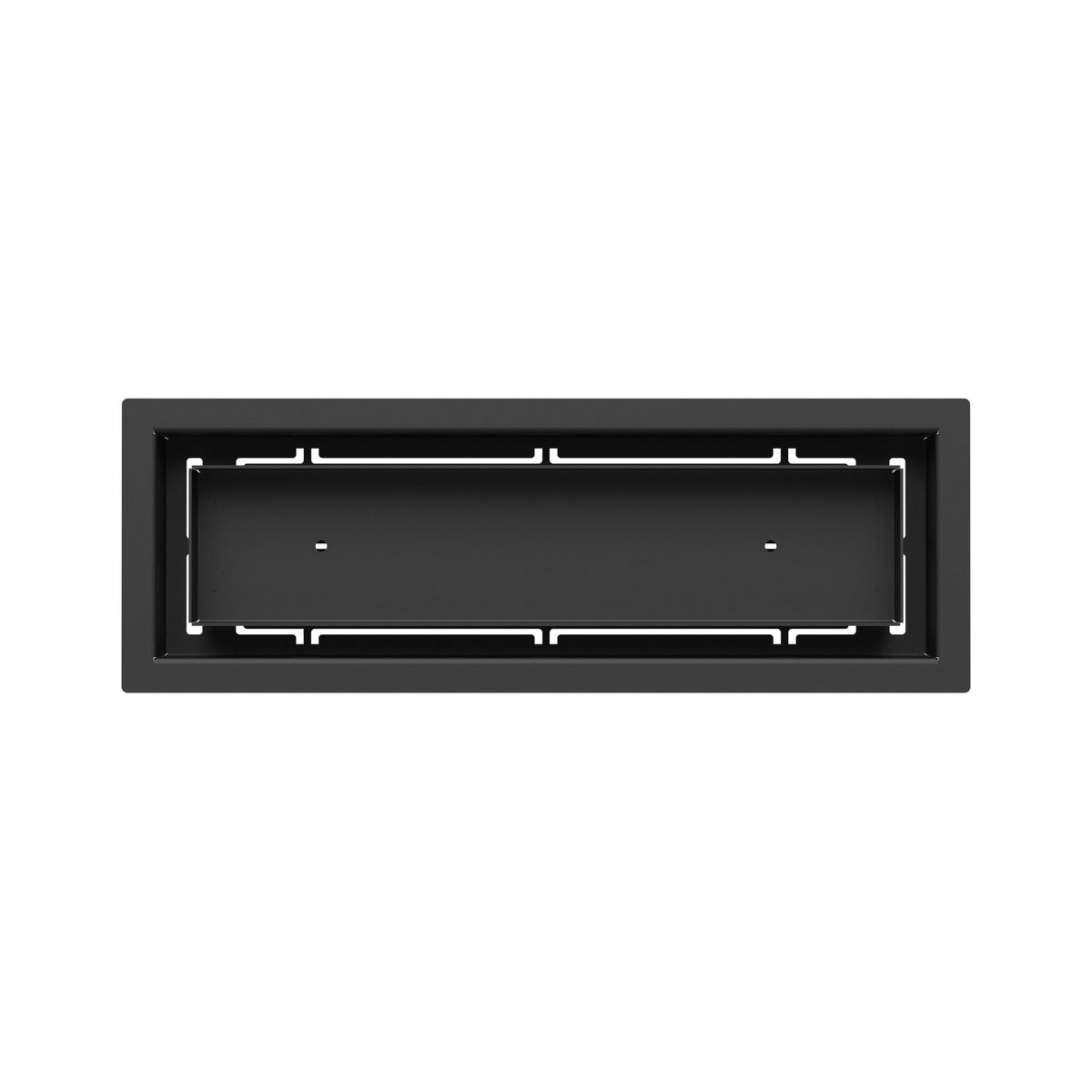4x13 Classic floor register, top-down view