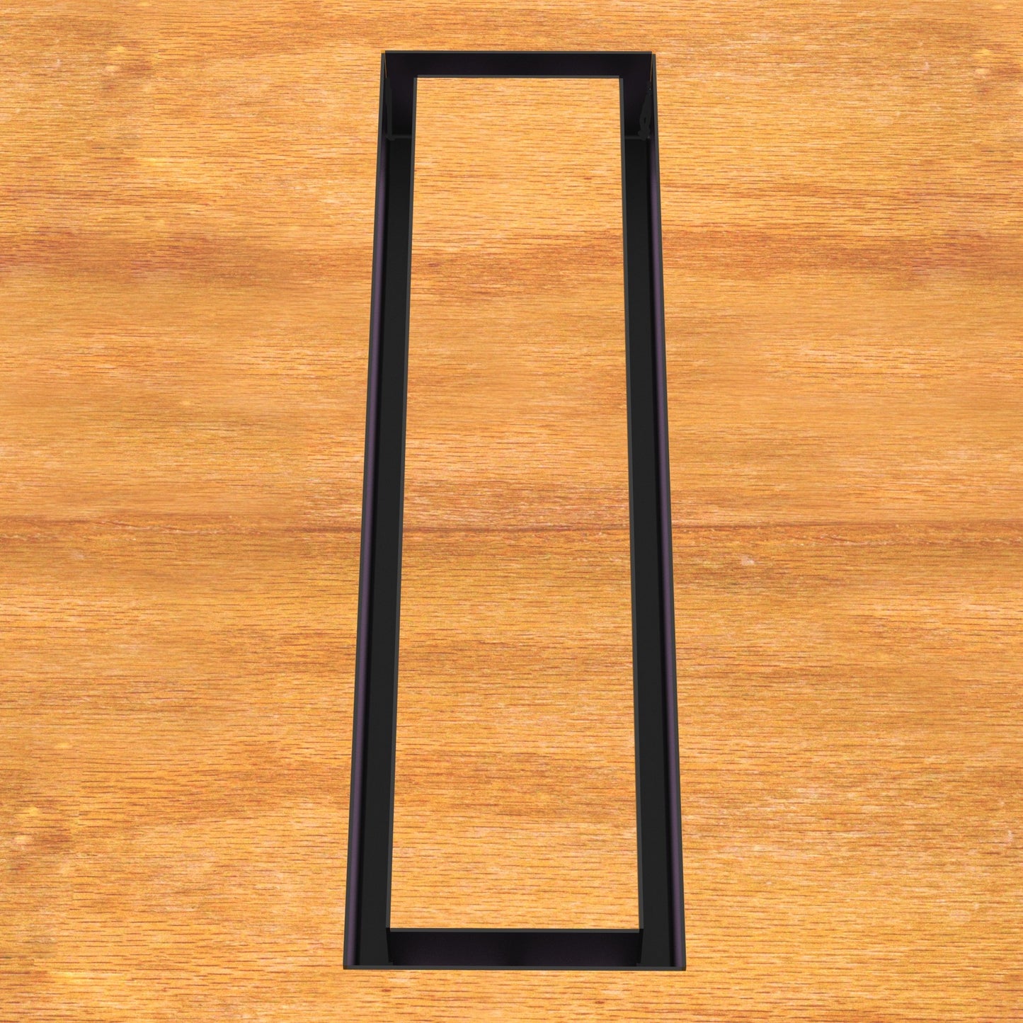 4x14 Undermount Air Vent, Floor-Matching, All Metal, Flush Floor Vent Cover (14x4)