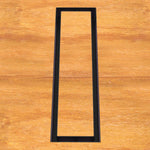 4x14 Undermount Air Vent, Floor-Matching, All Metal, Flush Floor Vent Cover (14x4)