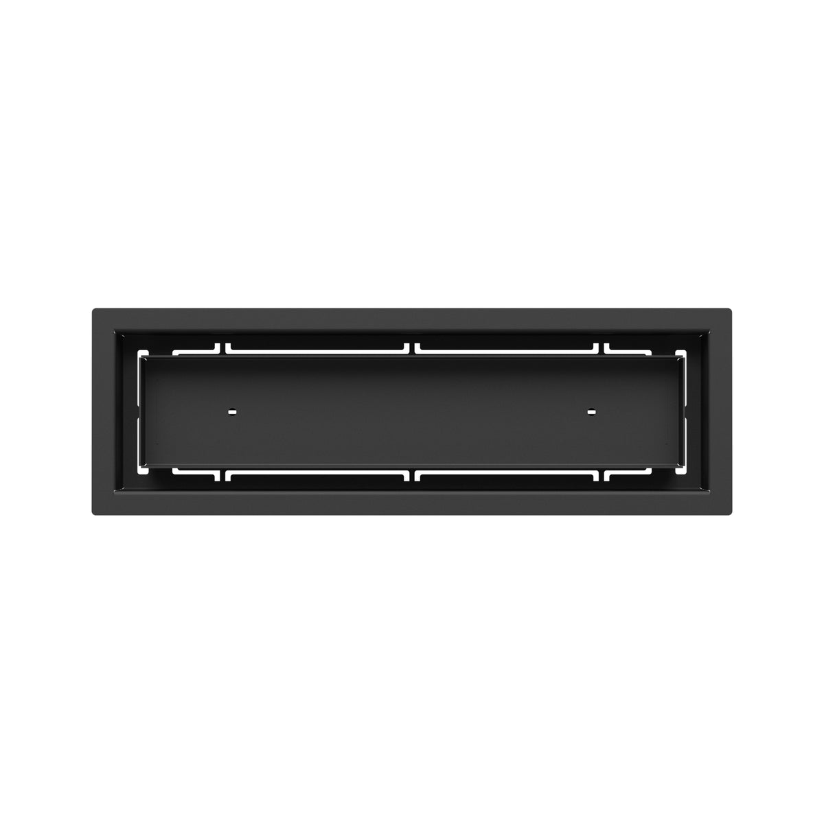 4x14 Classic floor register, top-down view