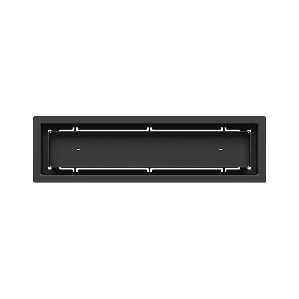 4x16 Classic floor register, top-down view