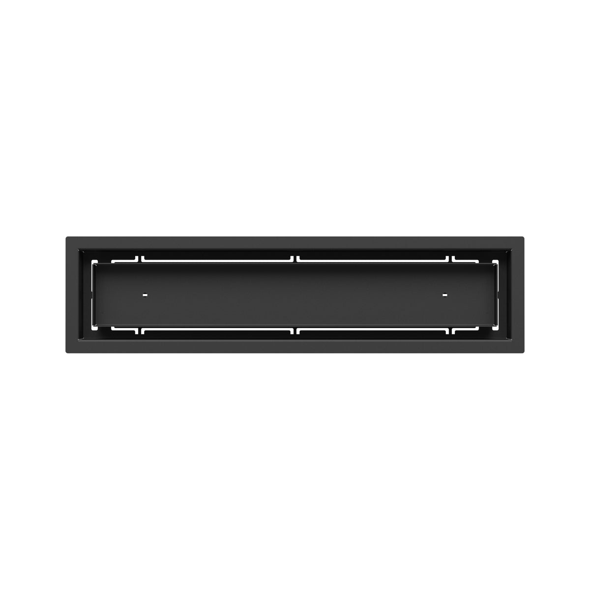 4x18 Classic floor register, top-down view